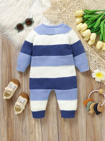 Nova Colorblock Gebreide Onesie