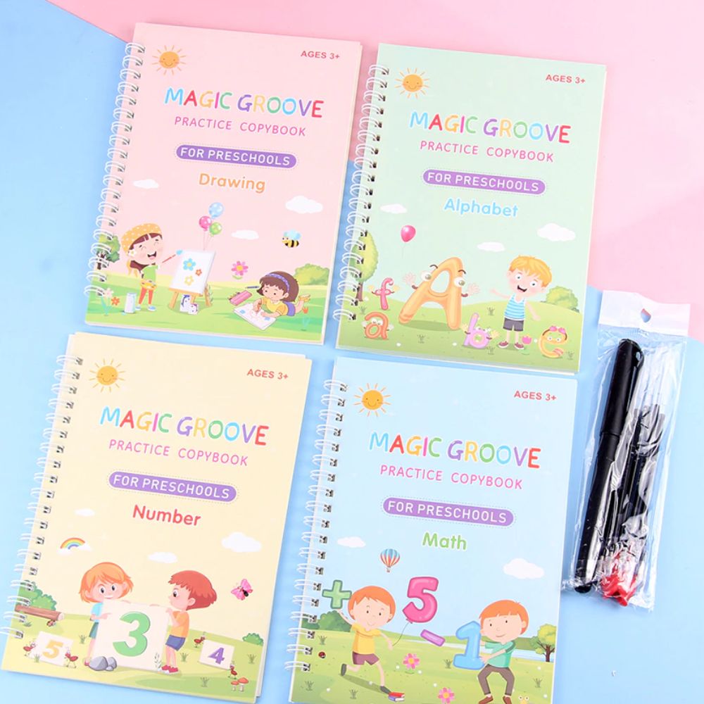 EasyWrite™ Schrijfboeken Set | Makkelijk & Snel Leren Schrijven